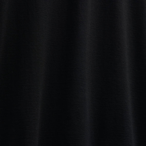 Double Ply Lotus Jrsy Short Sleeve Crew in Black | James Perse Los Angeles