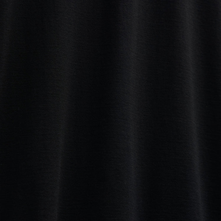 Double Ply Lotus Jrsy Short Sleeve Crew in Black | James Perse Los Angeles