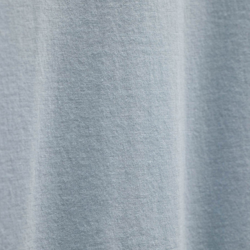 Luxe Lotus Jersey Tee - Azure