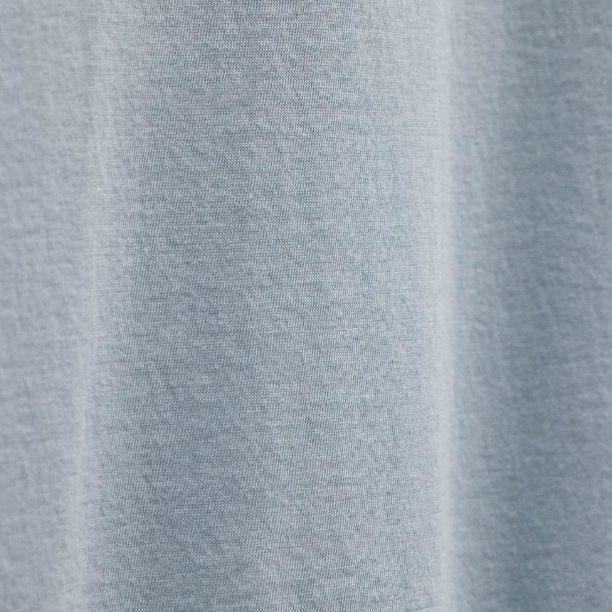 Luxe Lotus Jersey Tee - Azure