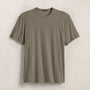 Luxe Lotus Jersey Tee in Birch | James Perse Los Angeles