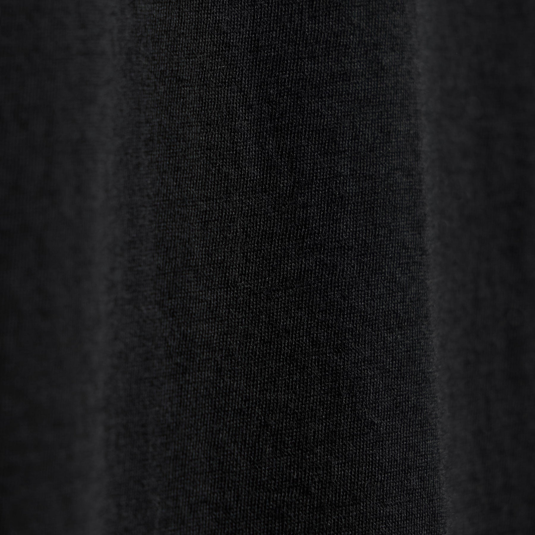 Luxe Lotus Jersey Tee - Black