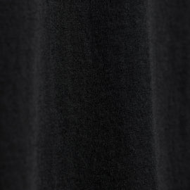 Luxe Lotus Jersey Tee - Black