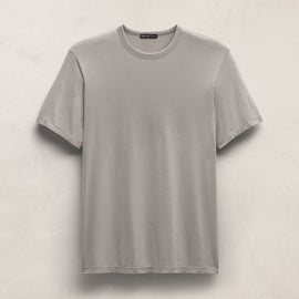 Luxe Lotus Jersey Tee in Fog | James Perse Los Angeles