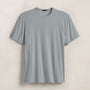 Luxe Lotus Jersey Tee in Grey Sky | James Perse Los Angeles