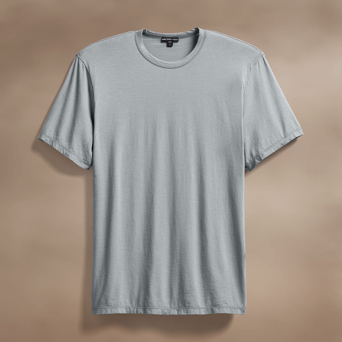 Luxe Lotus Jersey Tee in Grey Sky | James Perse Los Angeles