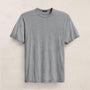 Luxe Lotus Jersey Tee in Heather Grey | James Perse Los Angeles