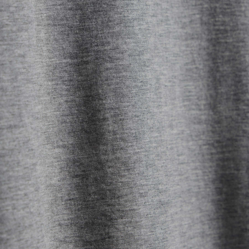 Luxe Lotus Jersey Tee in Heather Grey | James Perse Los Angeles