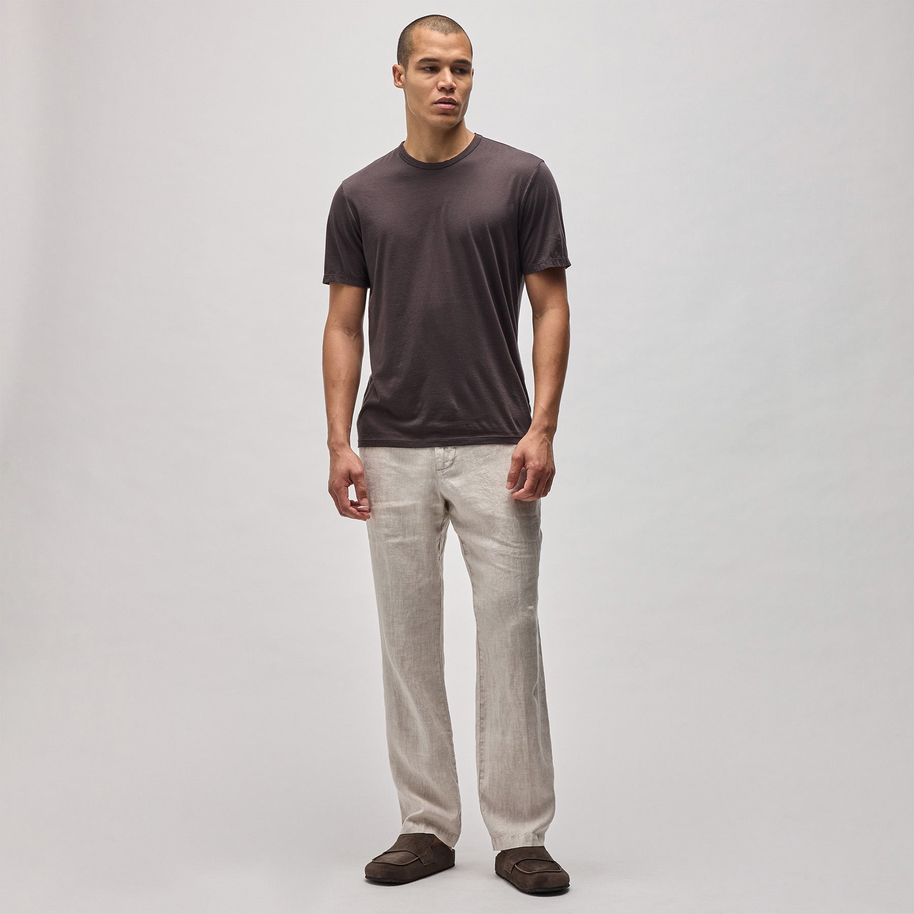 Luxe Lotus Jersey Tee in Kona | James Perse in Los Angeles