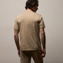 Luxe Lotus Jersey Tee in Light Khaki | James Perse Los Angeles