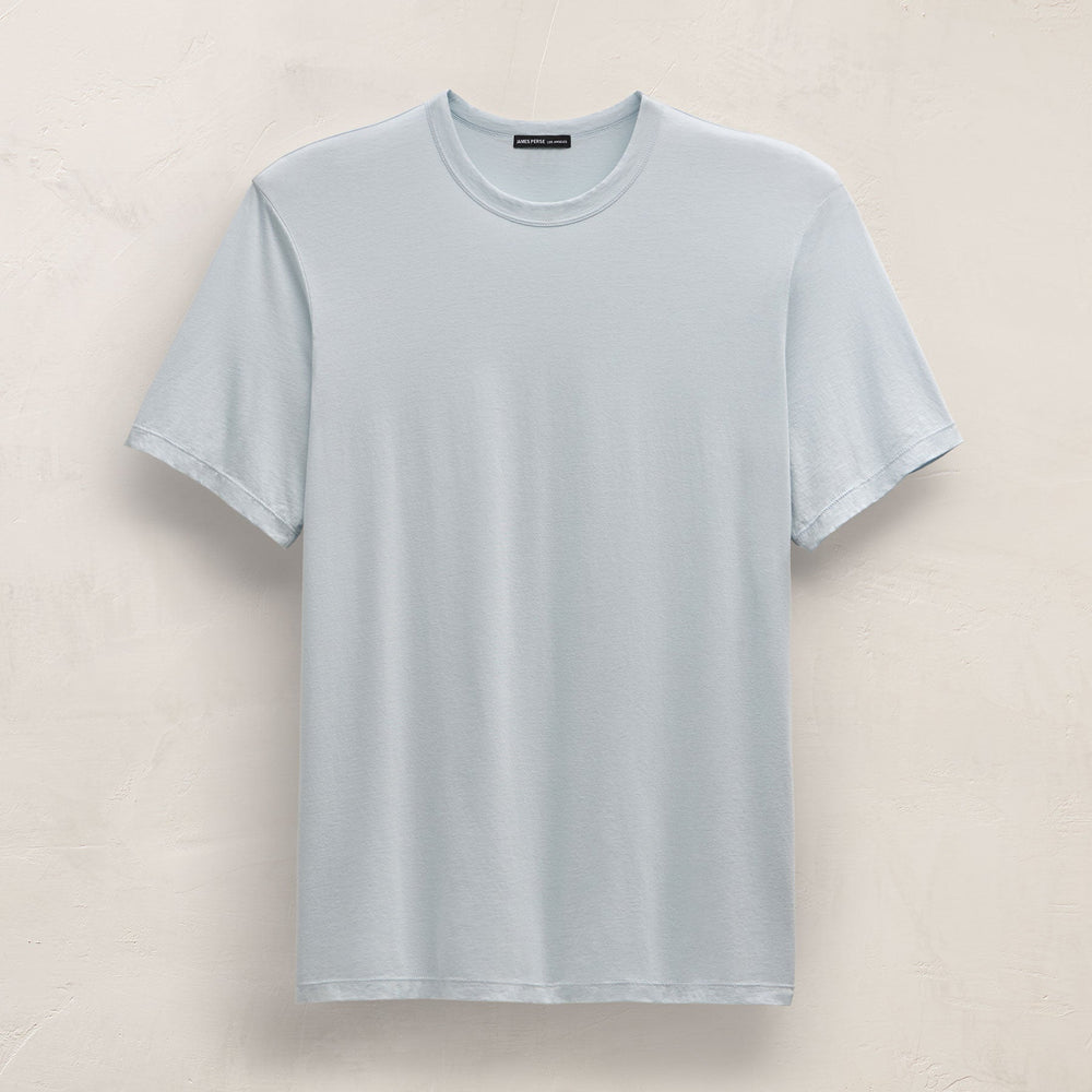 Luxe Lotus Jersey Tee in Memory | James Perse Los Angeles