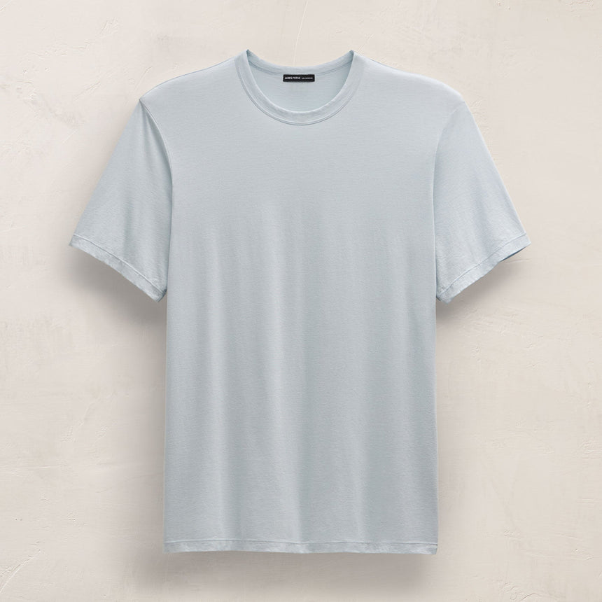 Luxe Lotus Jersey Tee in Memory | James Perse Los Angeles