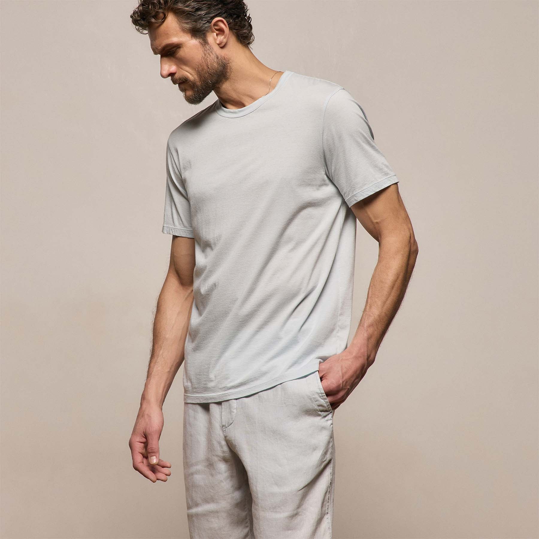 Luxe Lotus Jersey Tee from James Perse - $165
