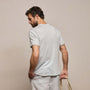 Luxe Lotus Jersey Tee in Memory | James Perse Los Angeles