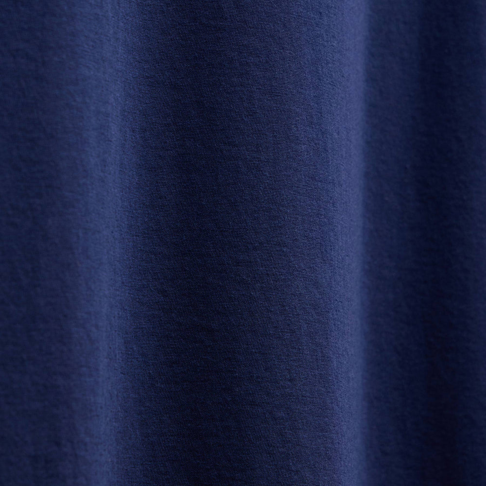 Luxe Lotus Jersey Tee in Midnight | James Perse Los Angeles