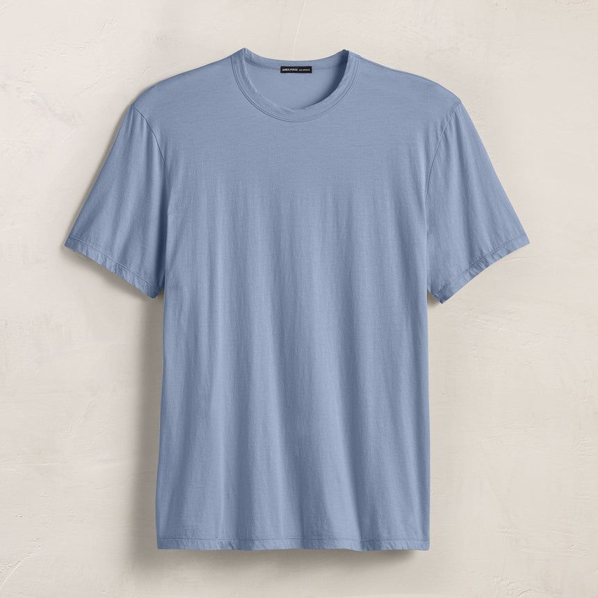 Luxe Lotus Jersey Tee in Ocean | James Perse Los Angeles