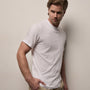 Luxe Lotus Jersey Tee in White | James Perse Los Angeles