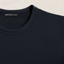 Luxe Lotus Jersey Long Sleeve - French Navy