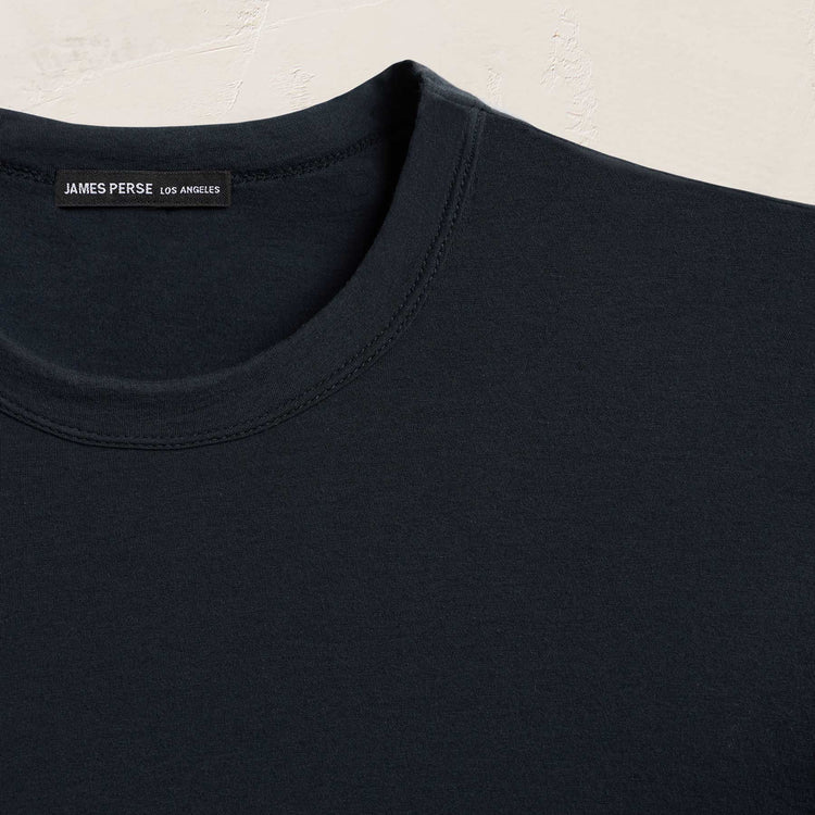 Luxe Lotus Jersey Long Sleeve - French Navy