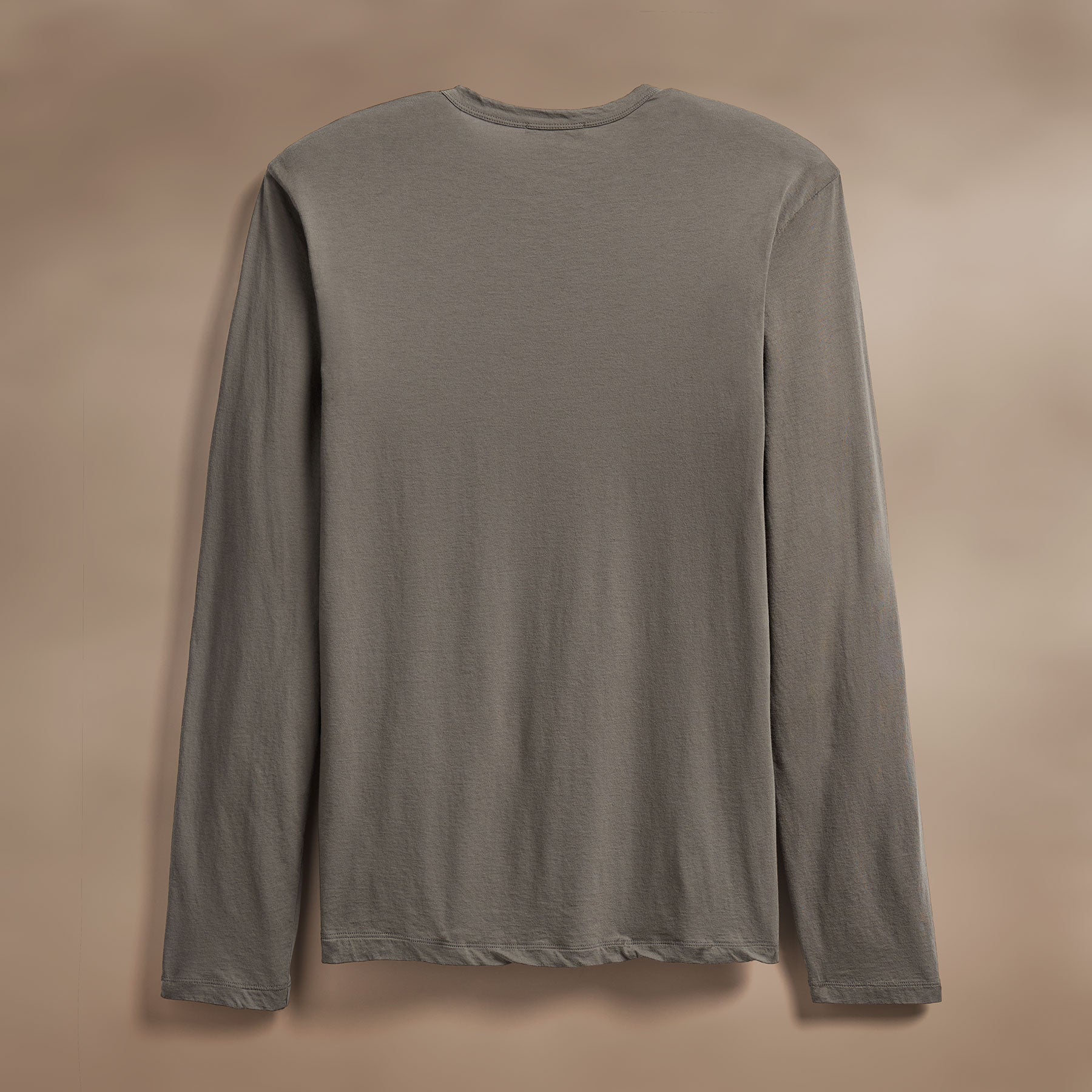 Luxe Lotus Jersey Crew in Granite | James Perse Los Angeles