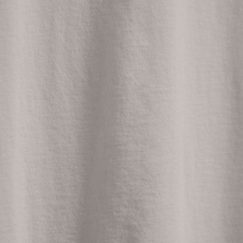 Luxe Lotus Jersey Long Sleeve in Silver | James Perse Los Angeles