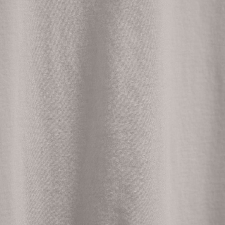 Luxe Lotus Jersey Crew in Silver | James Perse Los Angeles