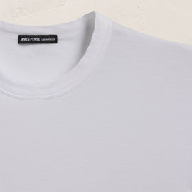 Luxe Lotus Jersey Long Sleeve - White