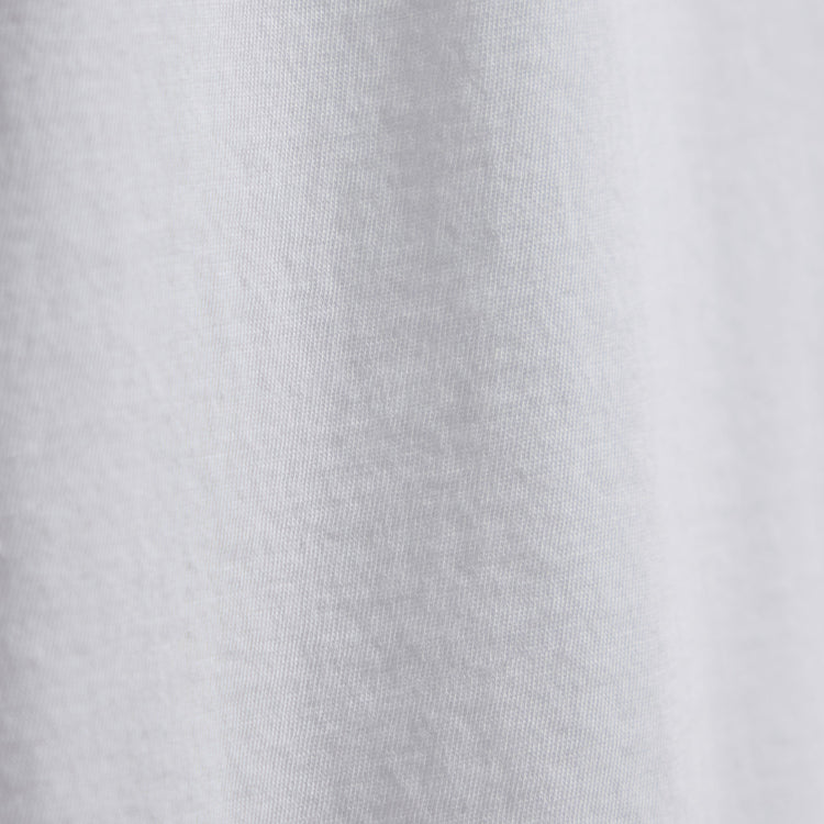 Luxe Lotus Jersey V Neck - White