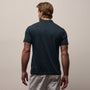 Luxe Lotus Jersey Polo in French Navy | James Perse Los Angeles