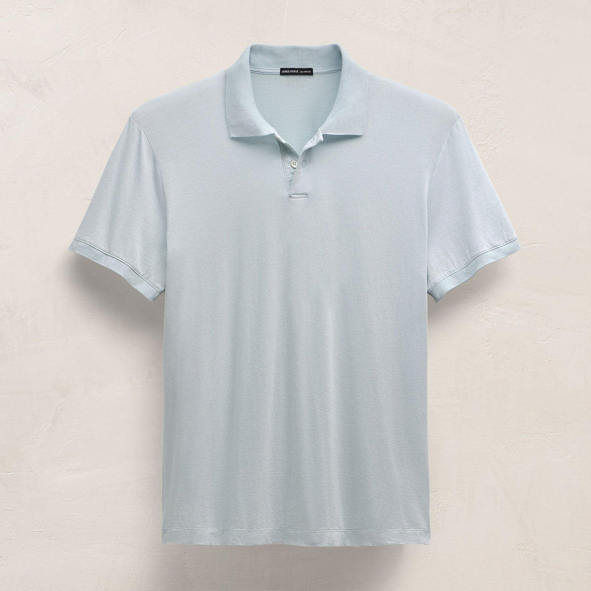 Luxe Lotus Jersey Polo in Memory | James Perse Los Angeles