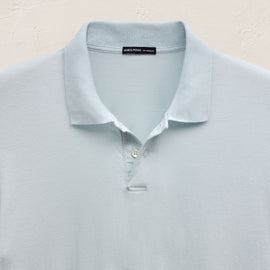 Luxe Lotus Jersey Polo in Memory | James Perse Los Angeles