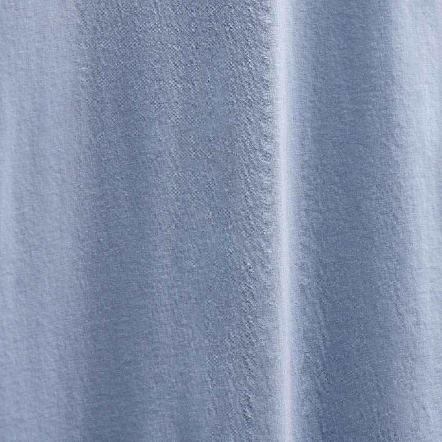 Luxe Lotus Jersey Polo in Ocean | James Perse Los Angeles
