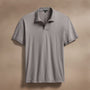 Luxe Lotus Jersey Polo in Wolf | James Perse Los Angeles