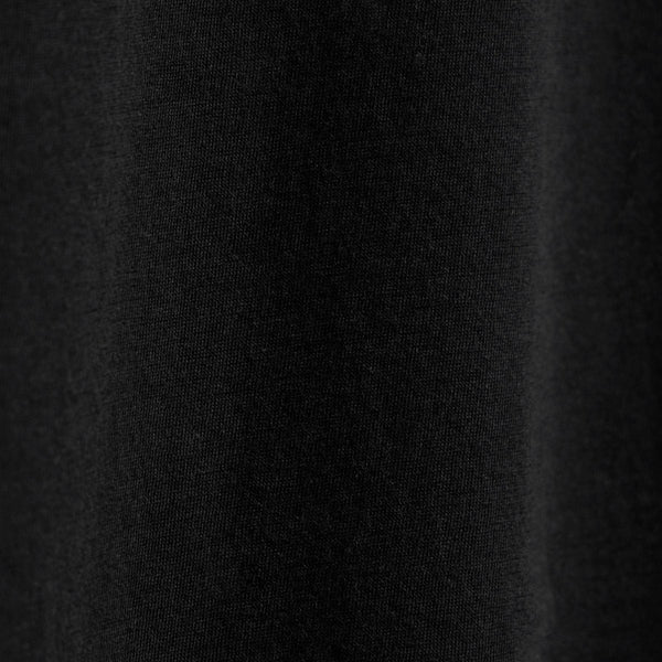 Luxe Lotus Jersey Polo in Black | James Perse Los Angeles