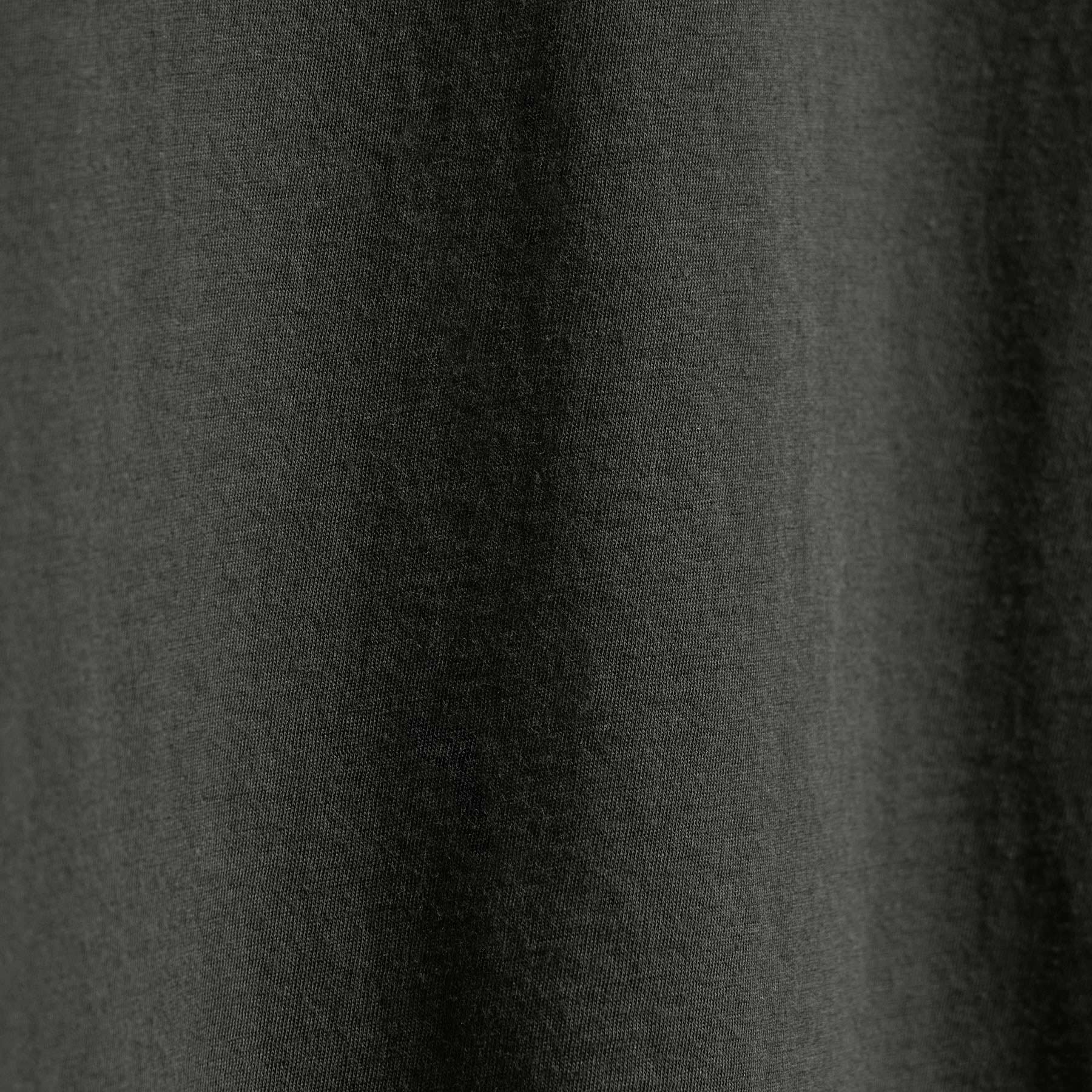 Luxe Lotus Jersey Polo - Carbon