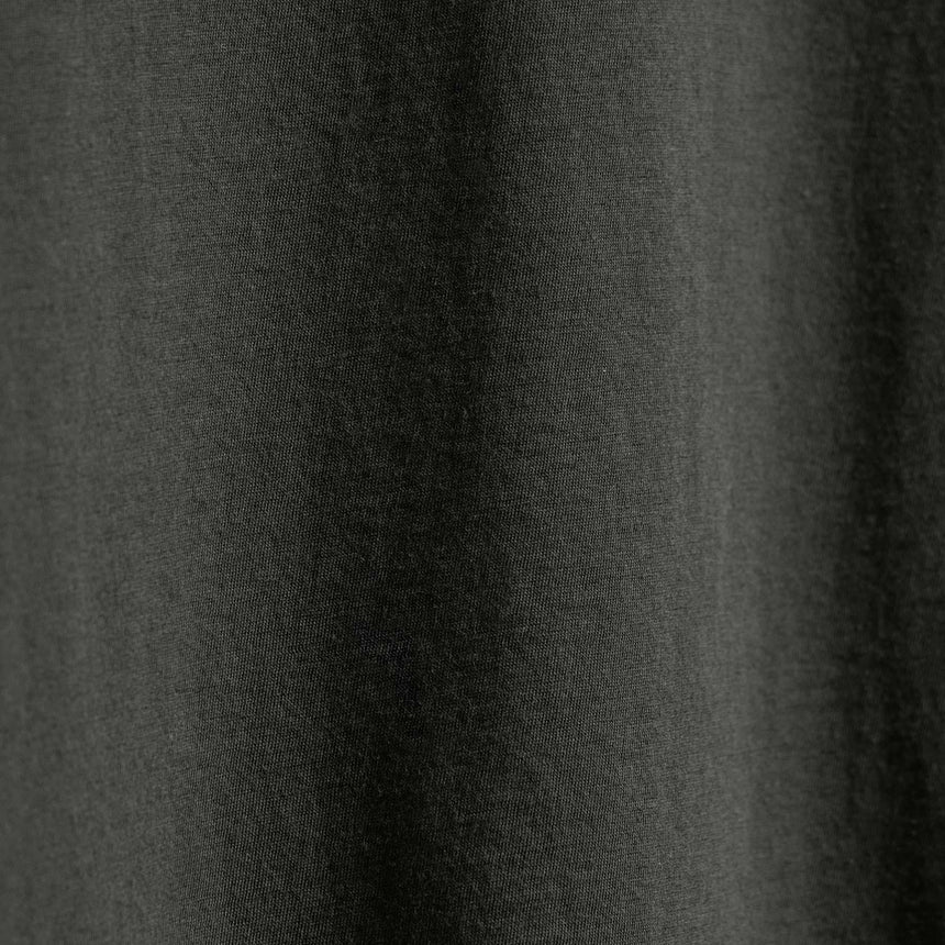 Luxe Lotus Jersey Polo - Carbon