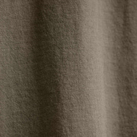 Luxe Lotus Jersey Long Sleeve Polo in Birch | James Perse Los Angeles