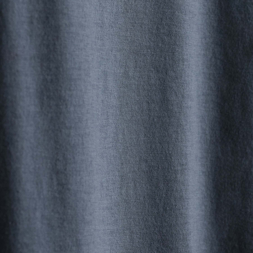 Luxe Lotus Jersey Long Sleeve Polo in Cascade | James Perse Los Angeles