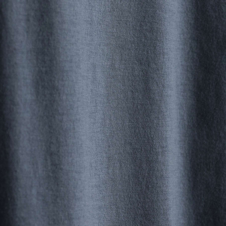 Luxe Lotus Jersey Long Sleeve Polo  in Cascade | James Perse Los Angeles