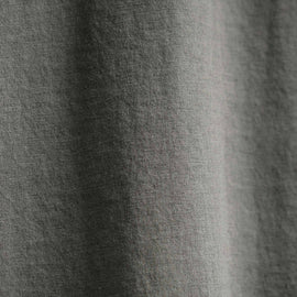 Luxe Lotus Jersey Long Sleeve Polo in Granite | James Perse Los Angeles