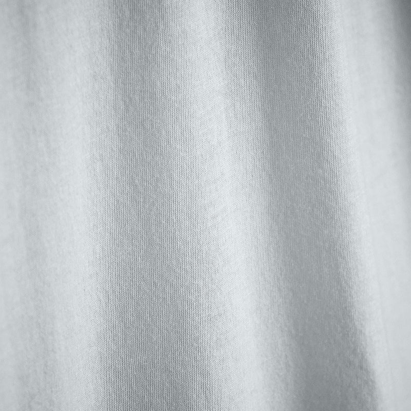 Luxe Lotus Jersey Long Sleeve Polo in Grey Glacier | James Perse Los Angeles