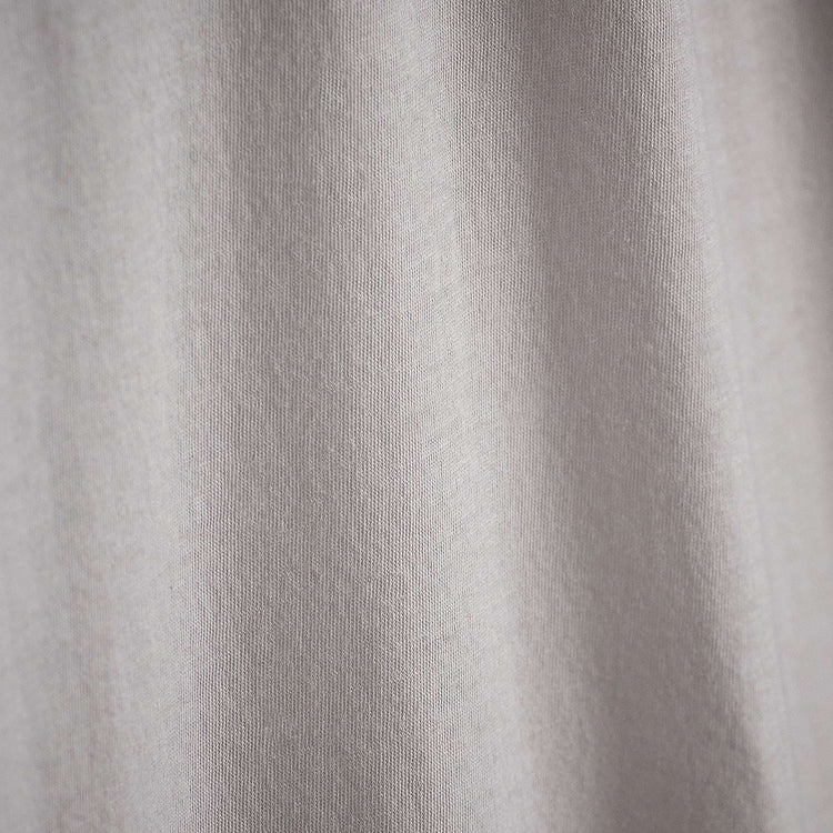 Luxe Lotus Jersey Long Sleeve Polo  in Light Mist | James Perse Los Angeles