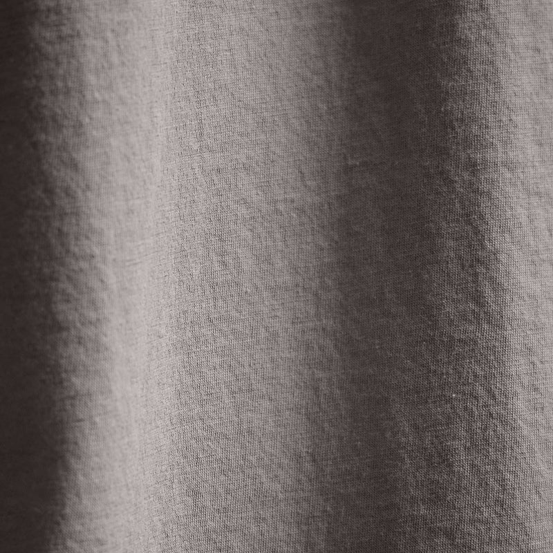 Luxe Lotus Jersey Long Sleeve Polo in Wolf | James Perse Los Angeles