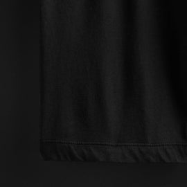 Luxe Lotus Relaxed Fit Boxer Short in Black | James Perse Los Angeles FLAT