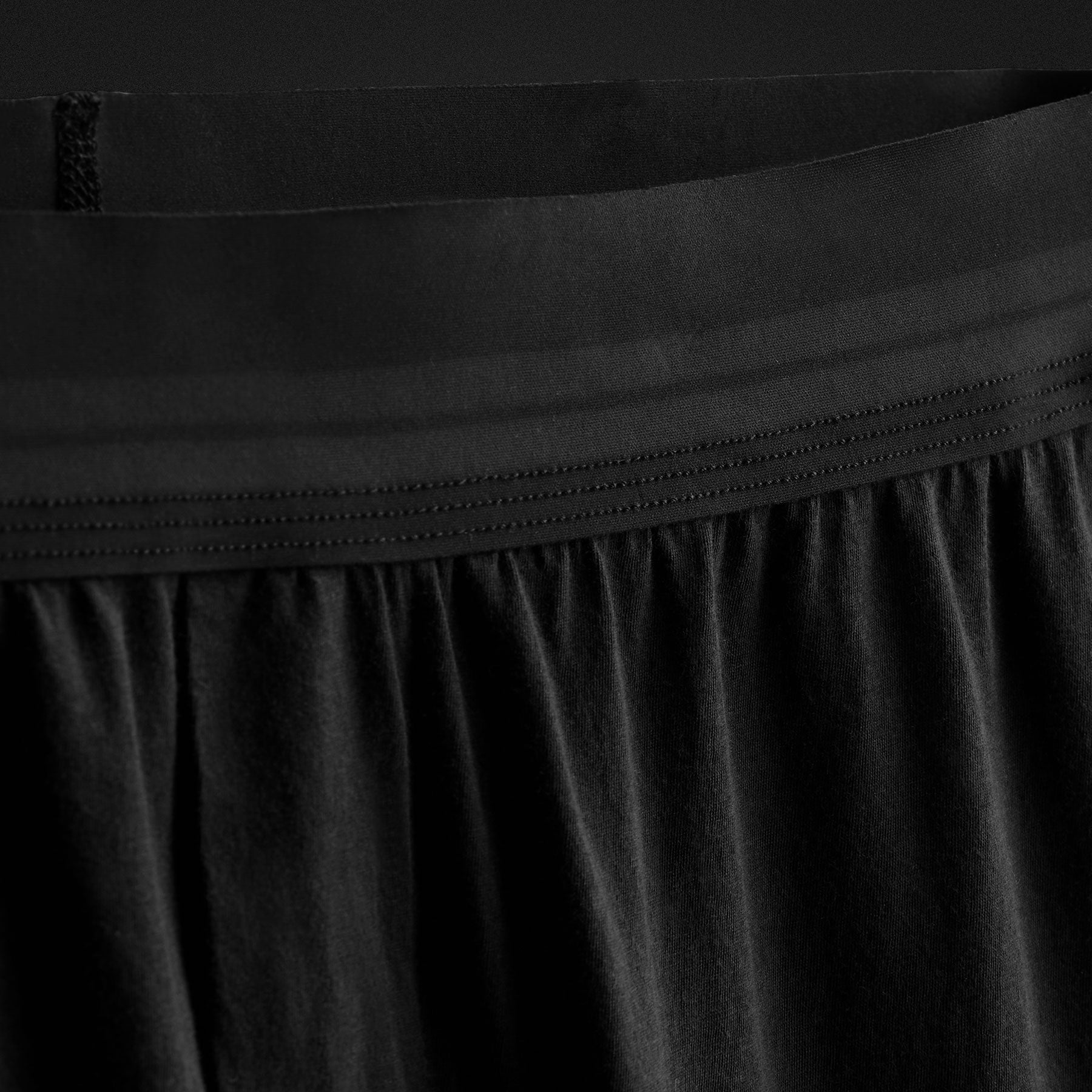 Relaxed Fit Boxer Short 3 Pack - Black