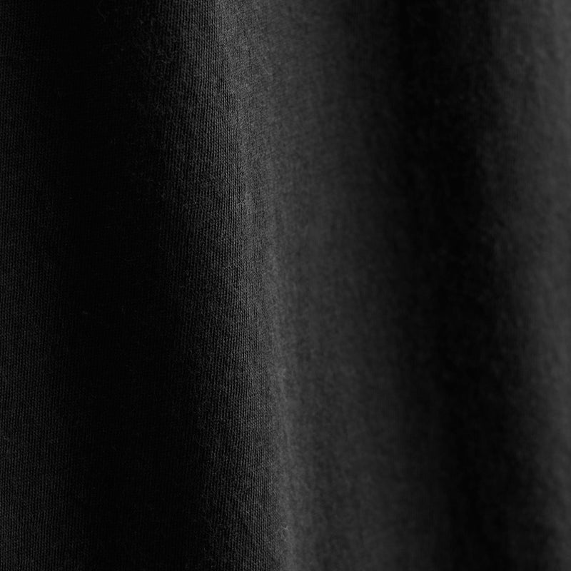 Luxe Lotus Relaxed Fit Boxer Short in Black | James Perse Los Angeles FLAT