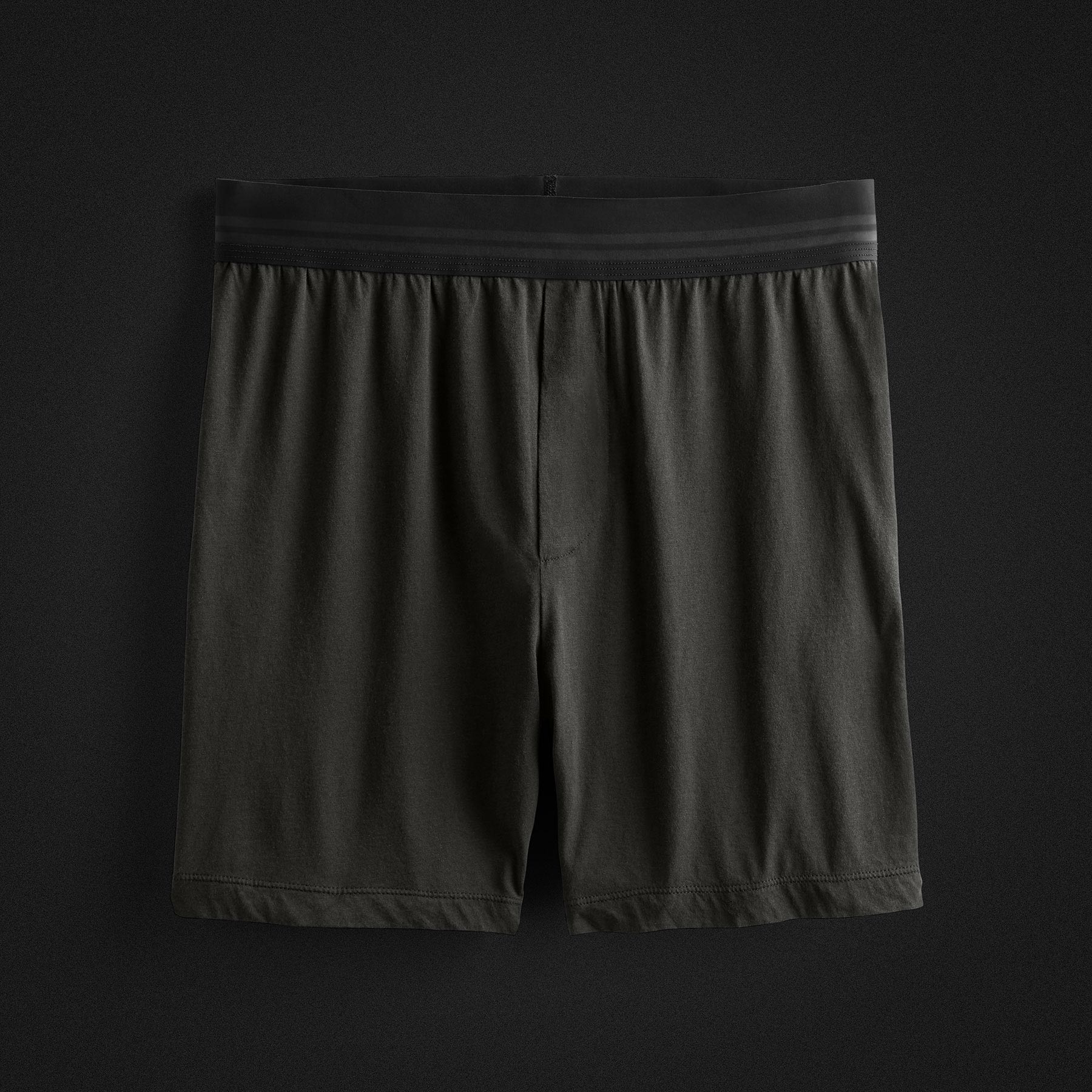 Relaxed Fit Boxer Short 3 Pack - Black/White/Carbon