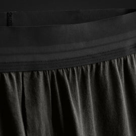 Luxe Lotus Relaxed Fit Boxer Short in Carbon | James Perse Los Angeles FLAT