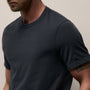 Elevated Lotus Jersey Lounge Tee in French Navy | James Perse Los Angeles