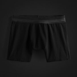 Elevated Lotus Sport Boxer Short in Black | James Perse Los Angeles FLAT